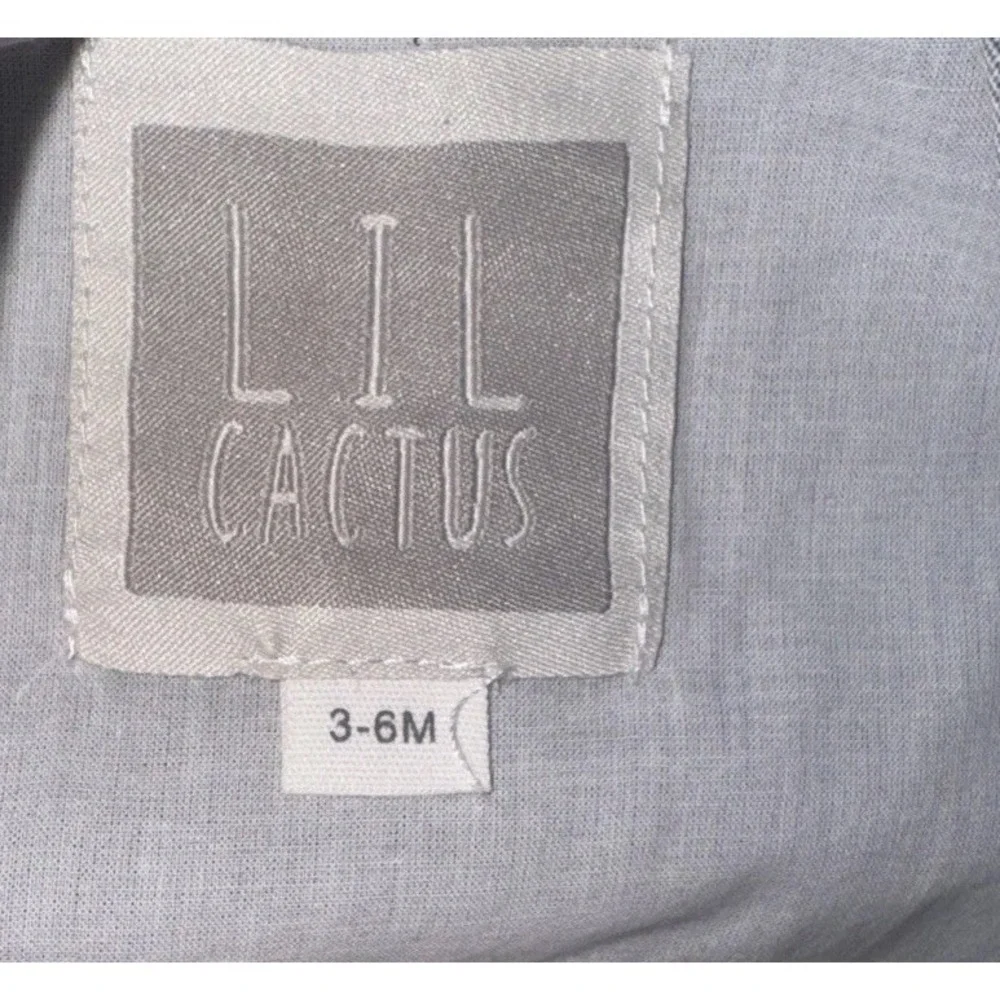 Lil Cactus Baby 3-6 Months‎ SMOCKED Shortalls RED WHITE BLUE STARS & STRIPES